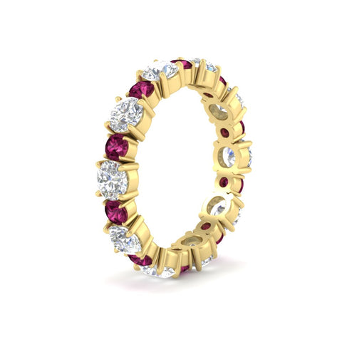 2 Carat Women Round Diamond Eternity Band
