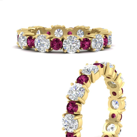 2 Carat Women Round Diamond Eternity Band