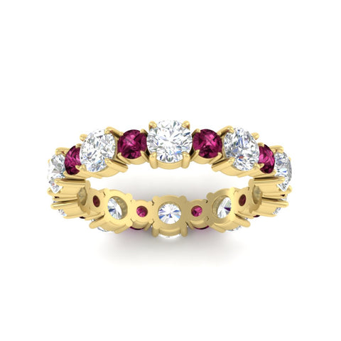2 Carat Women Round Diamond Eternity Band