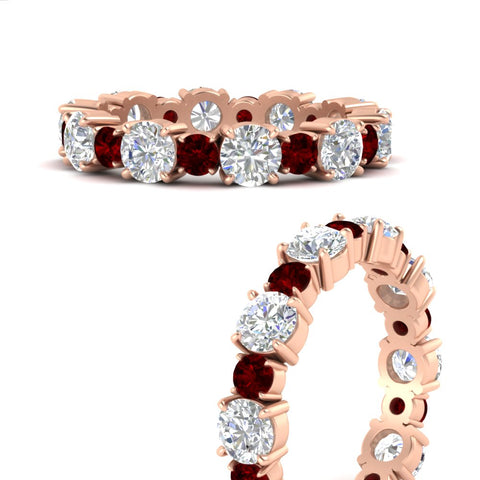 2 Carat Women Round Diamond Eternity Band