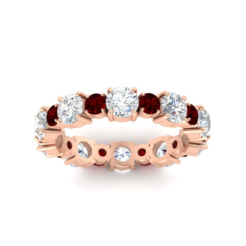2 Carat Women Round Diamond Eternity Band