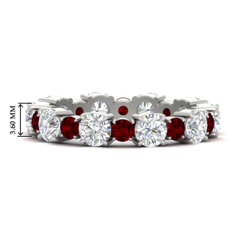 2 Carat Women Round Diamond Eternity Band