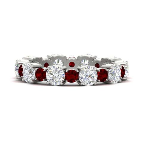 2 Carat Women Round Diamond Eternity Band