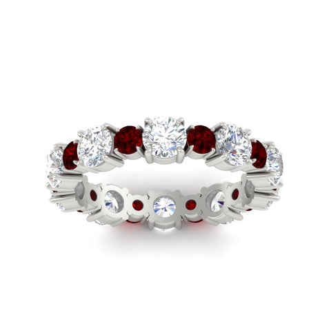 2 Carat Women Round Diamond Eternity Band
