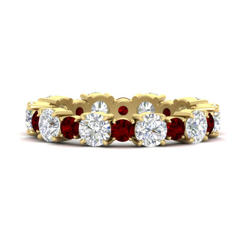 2 Carat Women Round Diamond Eternity Band