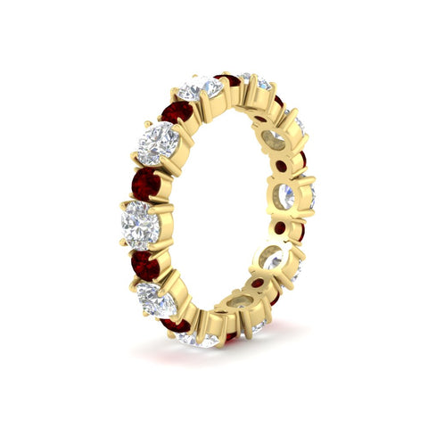 2 Carat Women Round Diamond Eternity Band