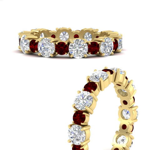 2 Carat Women Round Diamond Eternity Band