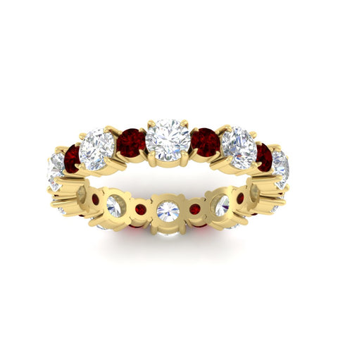 2 Carat Women Round Diamond Eternity Band