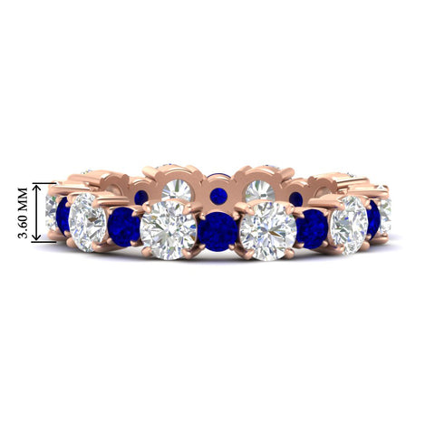 2 Carat Women Round Diamond Eternity Band