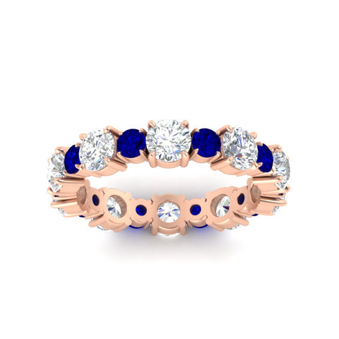 2 Carat Women Round Diamond Eternity Band