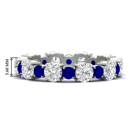2 Carat Women Round Diamond Eternity Band