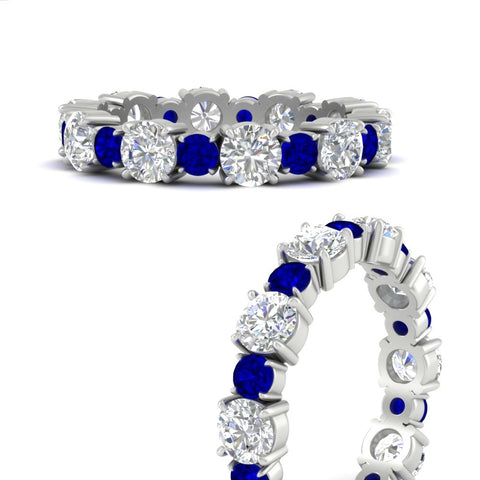 2 Carat Women Round Diamond Eternity Band