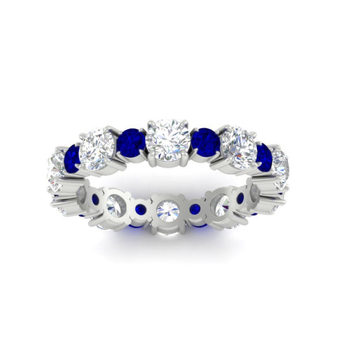 2 Carat Women Round Diamond Eternity Band