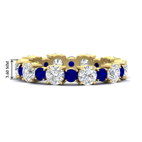 2 Carat Women Round Diamond Eternity Band