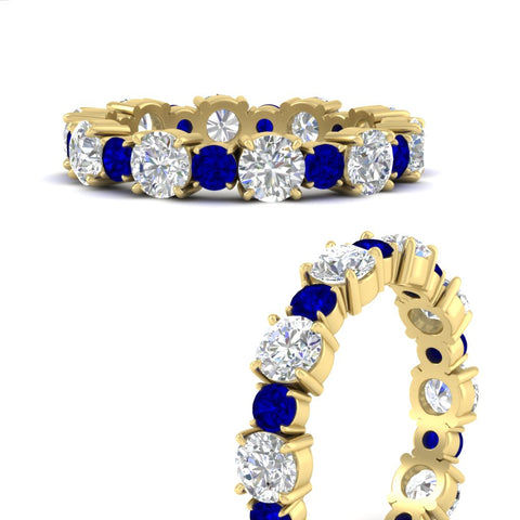 2 Carat Women Round Diamond Eternity Band