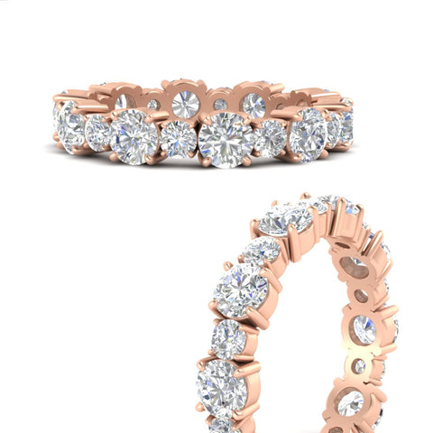 2 Carat Women Round Diamond Eternity Band