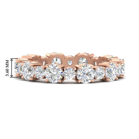 2 Carat Women Round Diamond Eternity Band
