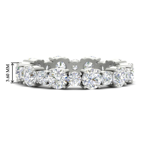 2 Carat Women Round Diamond Eternity Band