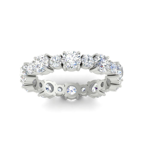 2 Carat Women Round Diamond Eternity Band