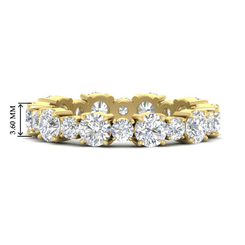2 Carat Women Round Diamond Eternity Band