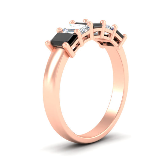2-ct-black-diamond-emerald-cut-5-stone-wedding-band-in-rose-gold-fdwb8008emblackangle2-2.00ct-nl-rg