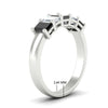 Load image into Gallery viewer, 2-ct-black-diamond-emerald-cut-5-stone-wedding-band-in-white-gold-fdwb8008emblackangle2-2.00ct-nl-wg-hw