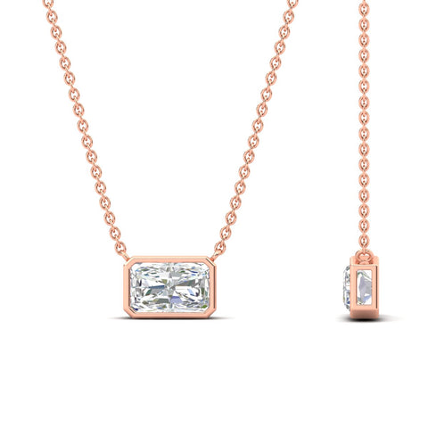2-ct-east-west-radiant-cut-bezel-diamond-pendant-in-rose-gold-fdpd11763raangle2-2.00ct-nl-rg
