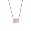 Load image into Gallery viewer, 2-ct-east-west-radiant-cut-bezel-diamond-pendant-in-rose-gold-fdpd11763raangle3-2.00ct-nl-rg.jpg