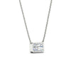 Load image into Gallery viewer, 2-ct-east-west-radiant-cut-bezel-diamond-pendant-in-white-gold-fdpd11763raangle3-2.00ct-nl-wg.jpg