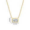 Load image into Gallery viewer, 2-ct-east-west-radiant-cut-bezel-diamond-pendant-in-yellow-gold-fdpd11763raangle1-2.00ct-nl-yg-hw.jpg