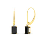 Load image into Gallery viewer, 2-ct-emerald-cut-black-diamond-drop-earrings-in-yellow-gold-fdear11236emgblackangle1-2.00ct-nl-yg.jpg?v=1765364320