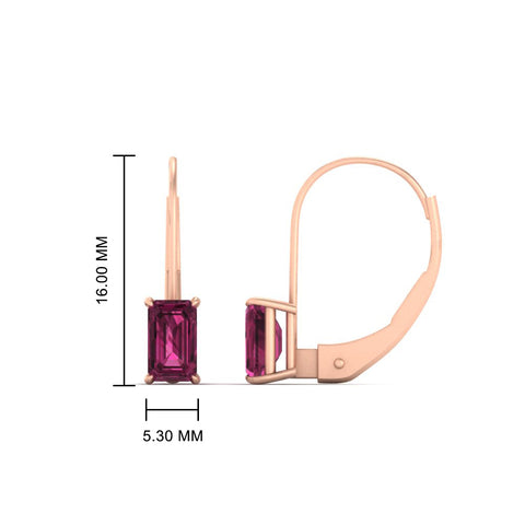 2-ct-emerald-cut-pink-sapphire-single-stone-earrings-in-rose-gold-FD-EAR9225EMGSADRPI-2.00 CT-NL-RG