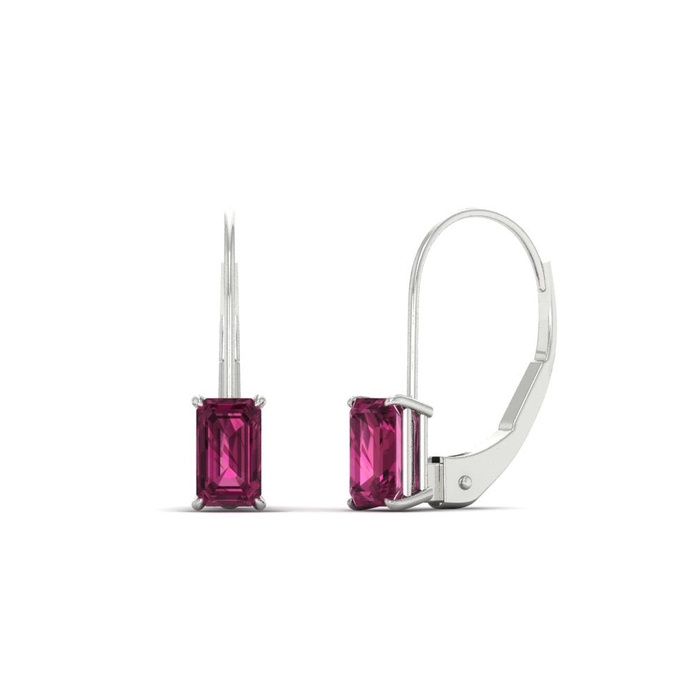 2-ct-emerald-cut-pink-sapphire-single-stone-earrings-in-white-gold-FD-EAR9225EMGSADRPI-2.00 CT-NL-WG