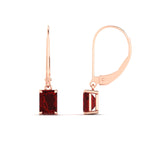 Load image into Gallery viewer, 2-ct-emerald-cut-ruby-drop-earrings-in-rose-gold-fdear11236emgrudrangle4-2.00ct-nl-rg.jpg?v=1765364319