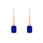 Load image into Gallery viewer, 2-ct-emerald-cut-sapphire-drop-earrings-in-rose-gold-fdear11236emgsablangle2-2.00ct-nl-rg.jpg?v=1765364319