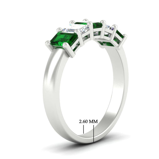 2-ct-emerald-emerald-cut-5-stone-wedding-band-in-white-gold-fdwb8008emgemgrangle2-2.00ct-nl-wg-hw