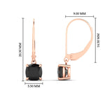 Load image into Gallery viewer, 2-ct-leverback-cushion-cut-black-diamond-drop-earrings-in-rose-gold-fdear11236cugblackangle4-2.00ct-nl-rg-hw.jpg?v=1765359801