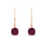 Load image into Gallery viewer, 2-ct-leverback-cushion-cut-pink-sapphire-drop-earrings-in-rose-gold-fdear11236cugsadrpiangle2-2.00ct-nl-rg.jpg?v=1765359800