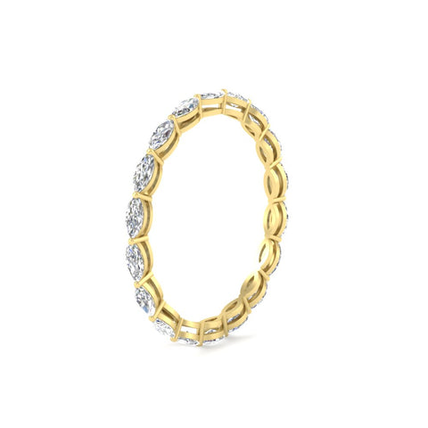 2-ct-marquise-diamond-eternity-band-in-yellow-gold-FDEWB8868MQANGLE2-2.00CT-NL-YG