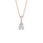 Load image into Gallery viewer, Pear Shaped Pavé Diamond Bail Pendant