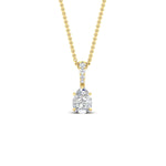 Load image into Gallery viewer, Pear Shaped Pavé Diamond Bail Pendant
