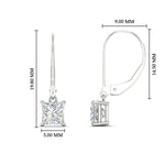 Load image into Gallery viewer, 2-ct-princess-cut-diamond-leverback-dangle-earrings-in-white-gold-fdear11236prangle4-2.00ct-nl-wg-hw.jpg?v=1765510590