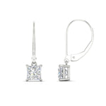 Load image into Gallery viewer, 2-ct-princess-cut-diamond-leverback-dangle-earrings-in-white-gold-fdear11236prangle4-2.00ct-nl-wg.jpg?v=1765510590