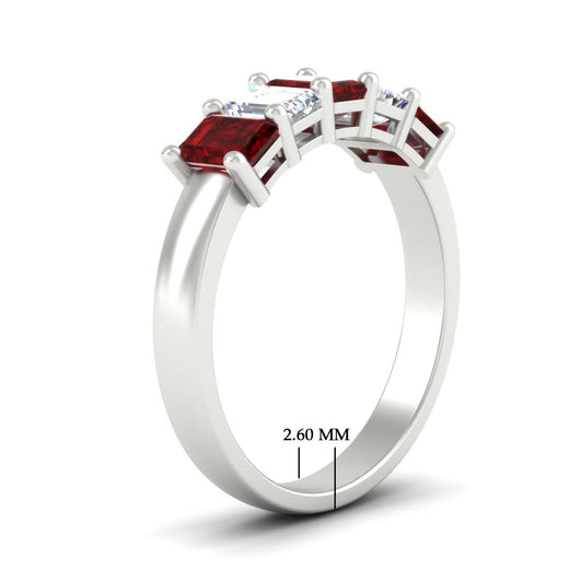 2-ct-ruby-emerald-cut-5-stone-wedding-band-in-white-gold-fdwb8008emgrudrangle2-2.00ct-nl-wg-hw
