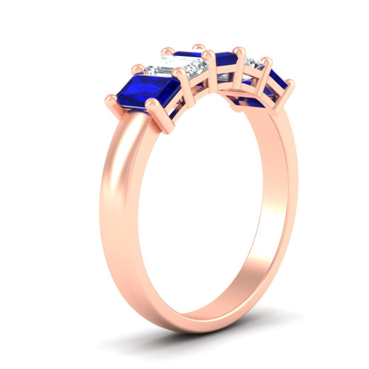 2-ct-sapphire-emerald-cut-5-stone-wedding-band-in-rose-gold-fdwb8008emgsablangle2-2.00ct-nl-rg