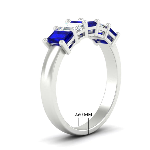 2-ct-sapphire-emerald-cut-5-stone-wedding-band-in-white-gold-fdwb8008emgsablangle2-2.00ct-nl-wg-hw