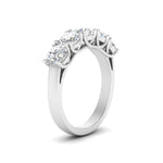 Load image into Gallery viewer, 2-ct.-diamond-trellis-5-stone-wedding-band-in-white-gold-FD10769RO-2.00CTANGLE3-NL-WG
