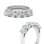 Load image into Gallery viewer, 2-ct.-diamond-trellis-5-stone-wedding-band-in-white-gold-FD10769RO-2.00CTANGLE3-NL-WG
