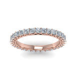 Load image into Gallery viewer, 2-ct.-princess-cut-diamond-classic-eternity-wedding-band-in-14K-rose-gold-FD123391PR_2.0MM_ANGLE5-NL-RG

