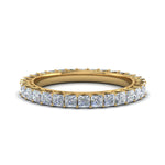 Load image into Gallery viewer, 2-ct.-princess-cut-diamond-classic-eternity-wedding-band-in-14K-yellow-gold-FD123391PR_2.0MM_-NL-YG
